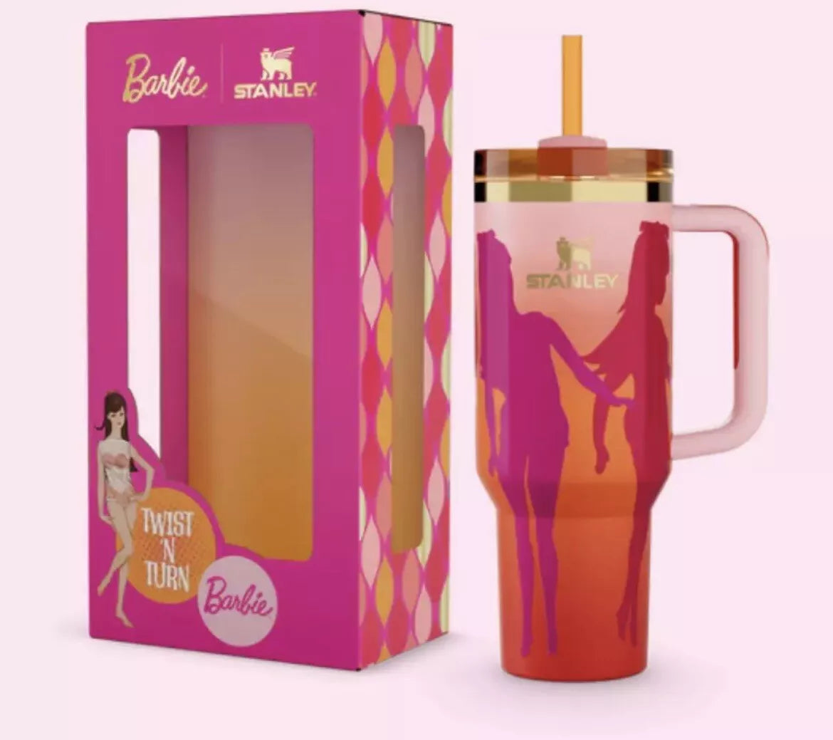 Barbie x Stanley Tumbler FULL 8 SET 65 YEARS 40oz Quencher Unopened - CONFIRMED⚡ SHIPS TODAY